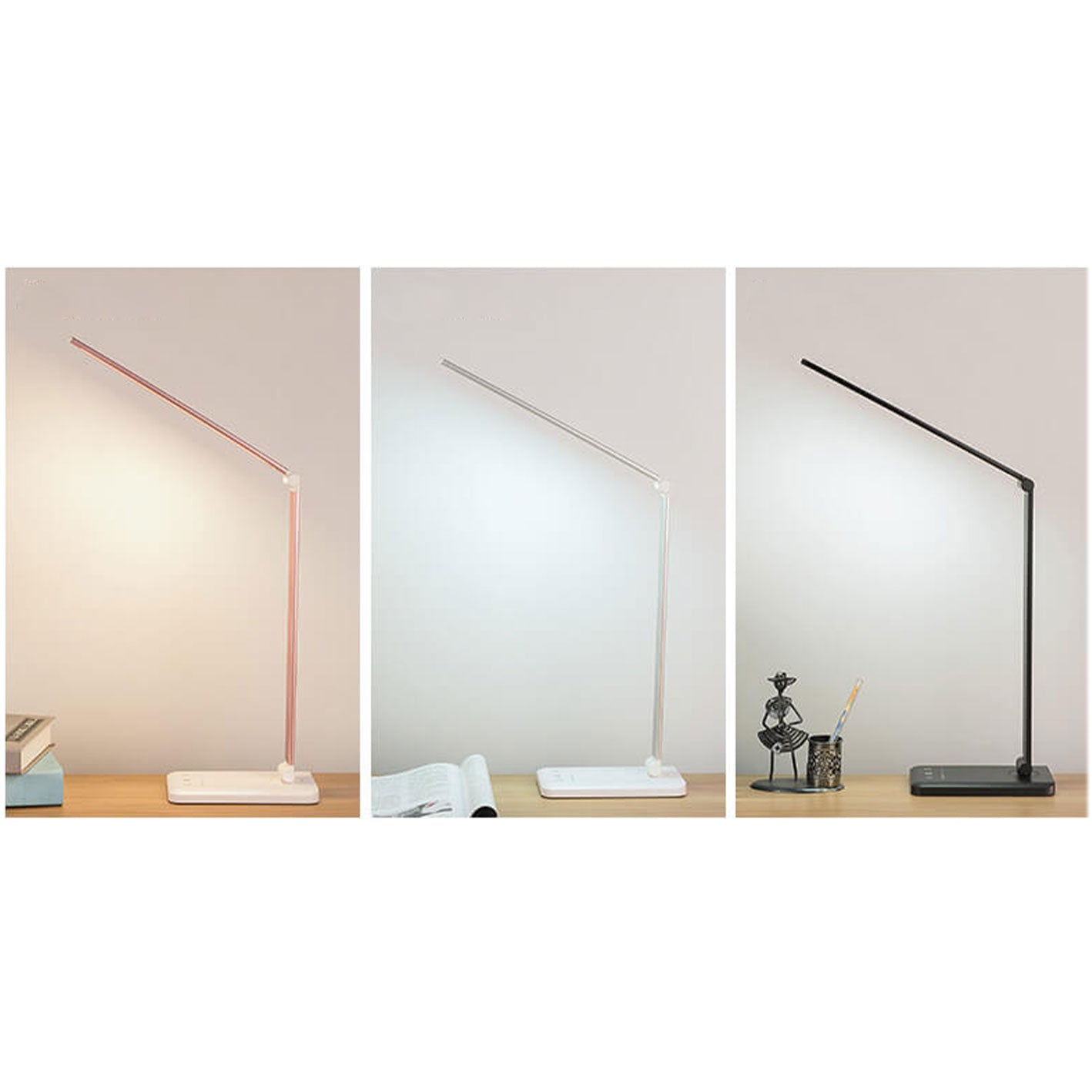 Avelena | Nordic Creative Faltbare Touch Dimmable LED Schreibtischlampe