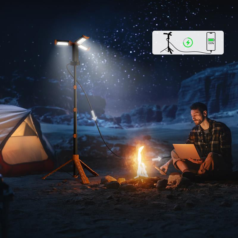 Avelena | Wiederaufladbare Campinglampe mit Ständer