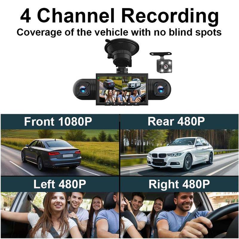 Avelena | 4-Kanal FHD Dash Cam
