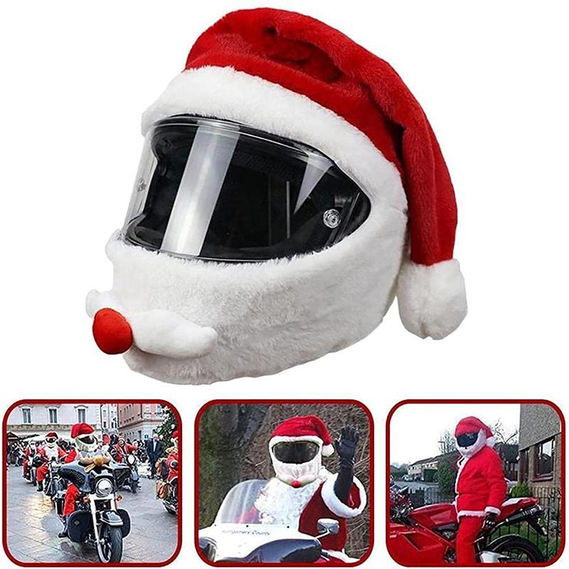 Avelena | Weihnachtsmann Motorradhelm Protektor