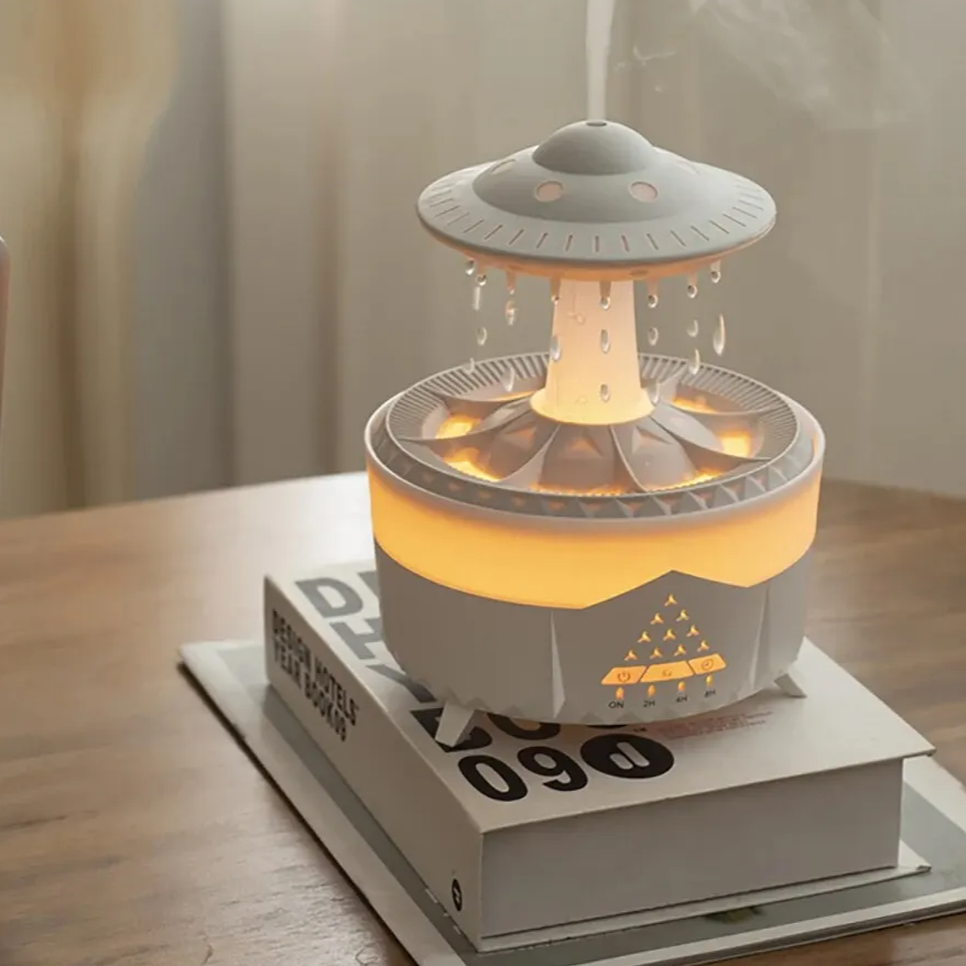 Avelena | UFO Luftbefeuchter | Ultraschall Aromatherapie Diffuser mit Fernbedienung - Grosven