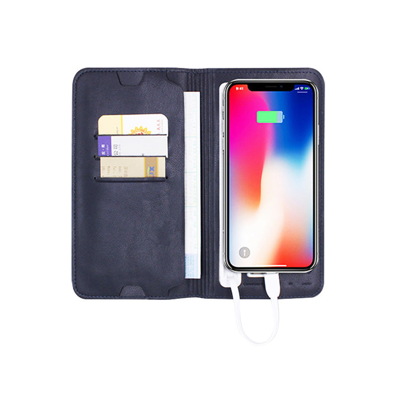 Avelena | 3-in-1 Unglaublich Praktische Geldbörse Power Bank Für Android & alle Telefonarten