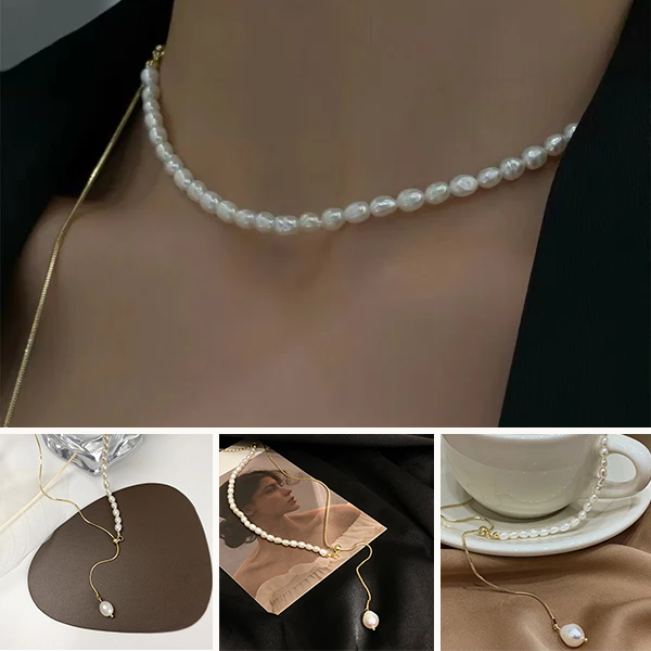 Avelena | Verstellbare Perlenkette