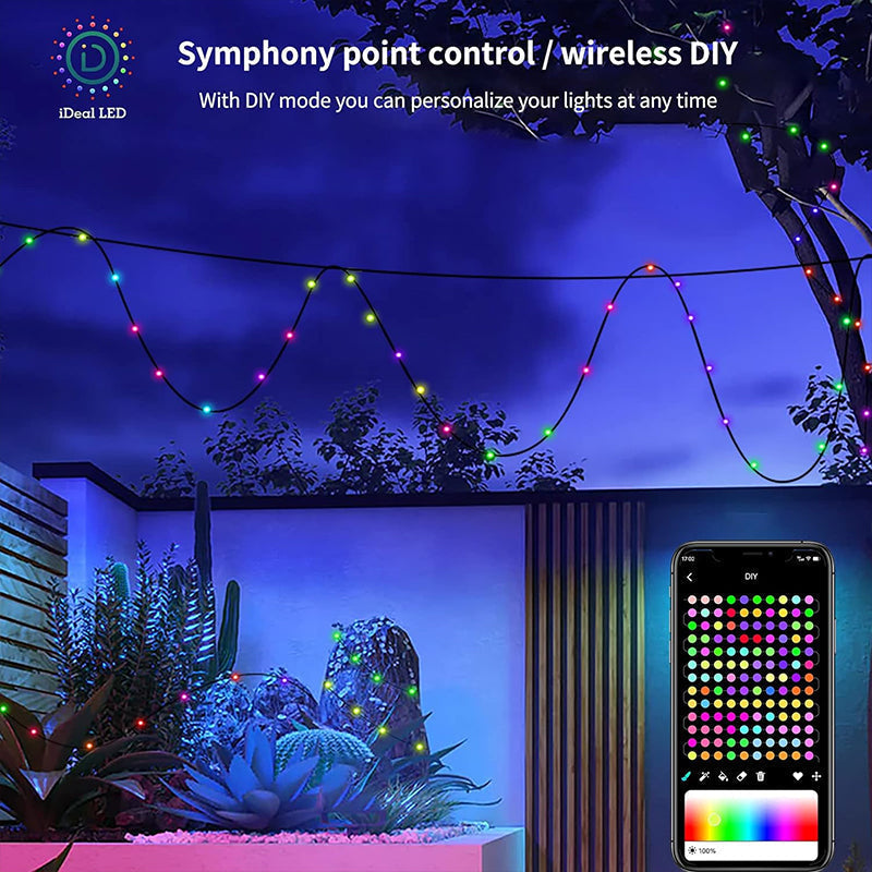 Avelena | Wi-Fi Bluetooth Smarte LED für Außenbereich