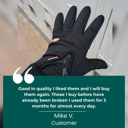 Avelena | Warme wasserdichte Handschuhe: Thermohandschuhe mit Touchscreen | Radfahren, Golf, Raynaud und Wintersport
