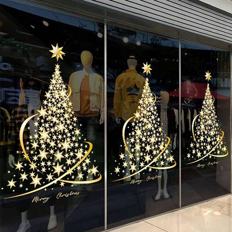 Avelena | Weihnachtsbaum-Fensteraufkleber