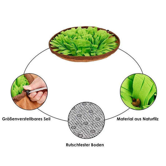 Avelena | Training-Matte für Haustiere, fördert die natürlichen Futtersuchfähigkeiten