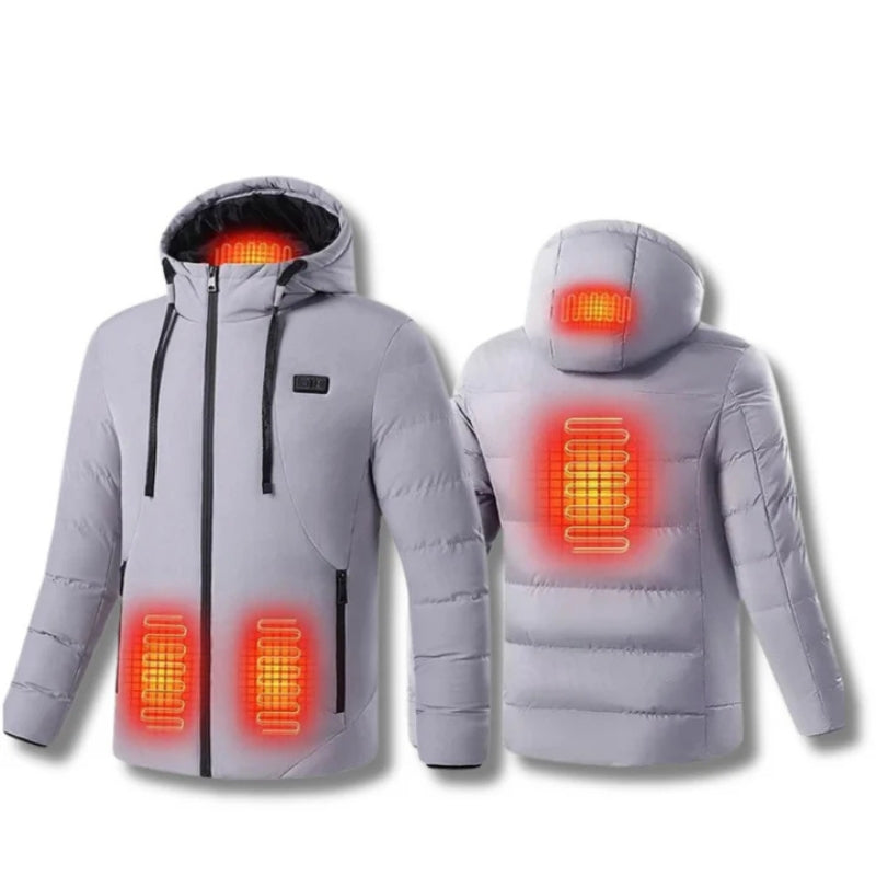 Avelena | Heated Puffer Jacket – Wiederaufladbare beheizte Jacken mit Batteriepack, bester beheizter Wintermantel für Männer & Frauen UK