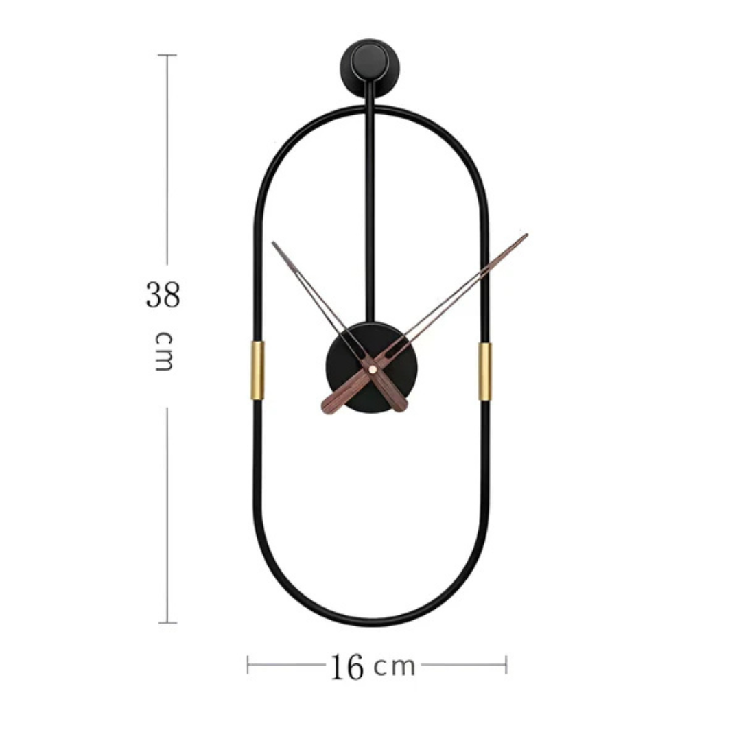 Avelena | Artic | Minimalist Große Wand Uhr – Modernes Dekoratives Zeitmessgerät