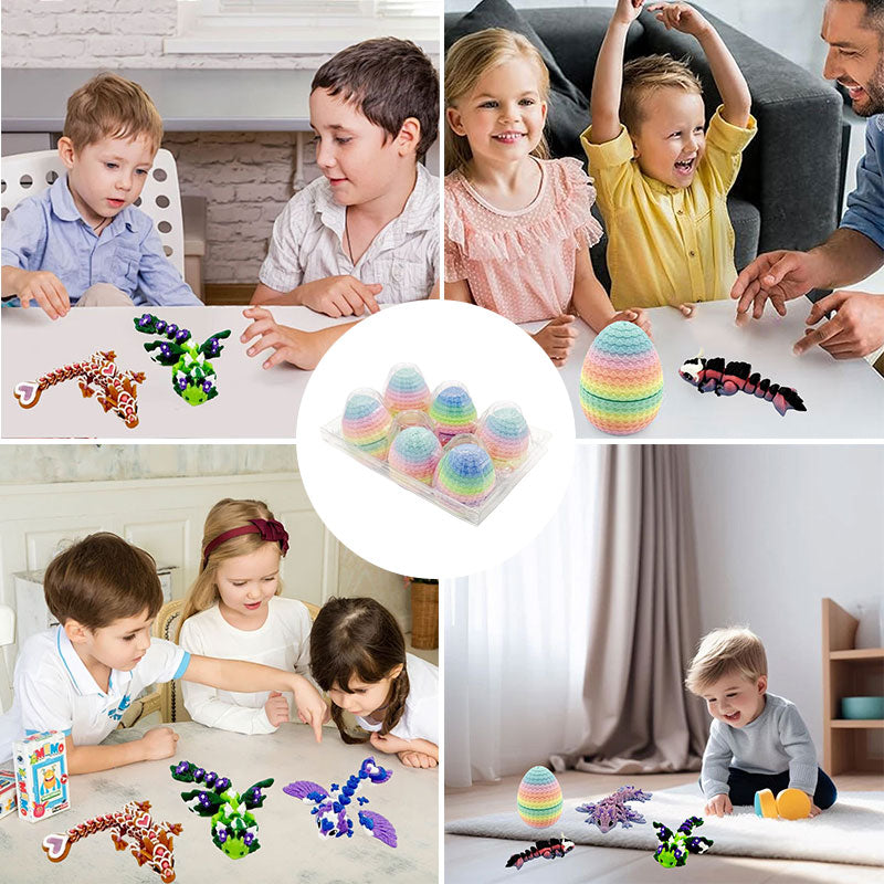 Avelena | 6er-Pack Kleine Geheimnisvolle Dracheneier