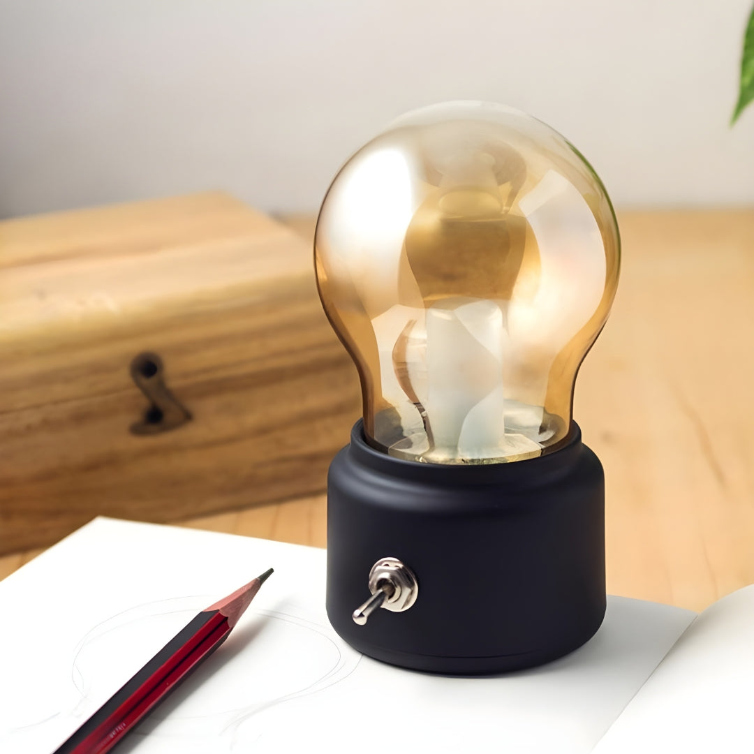 Avelena | Tragbare Retro-Tischlampe - LumiRetro