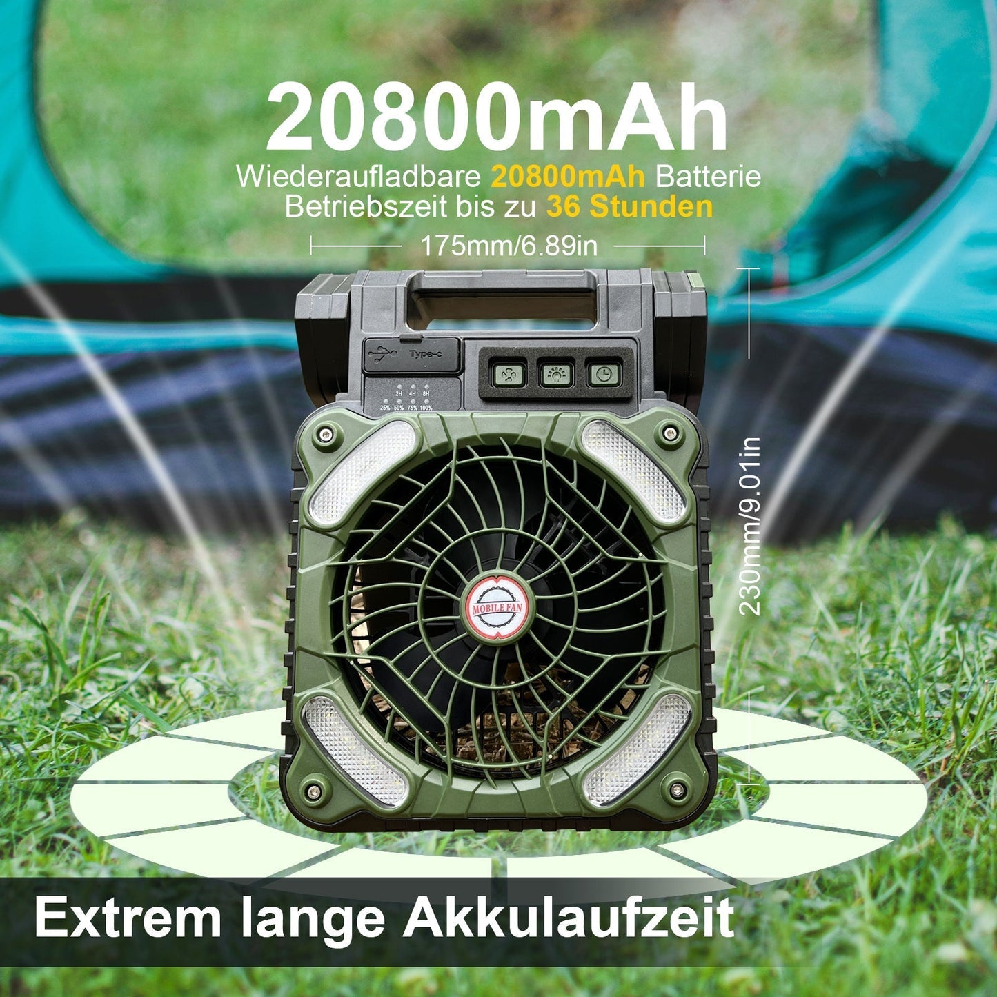 Avelena | SonnenBrise Frisch bleiben im Freien