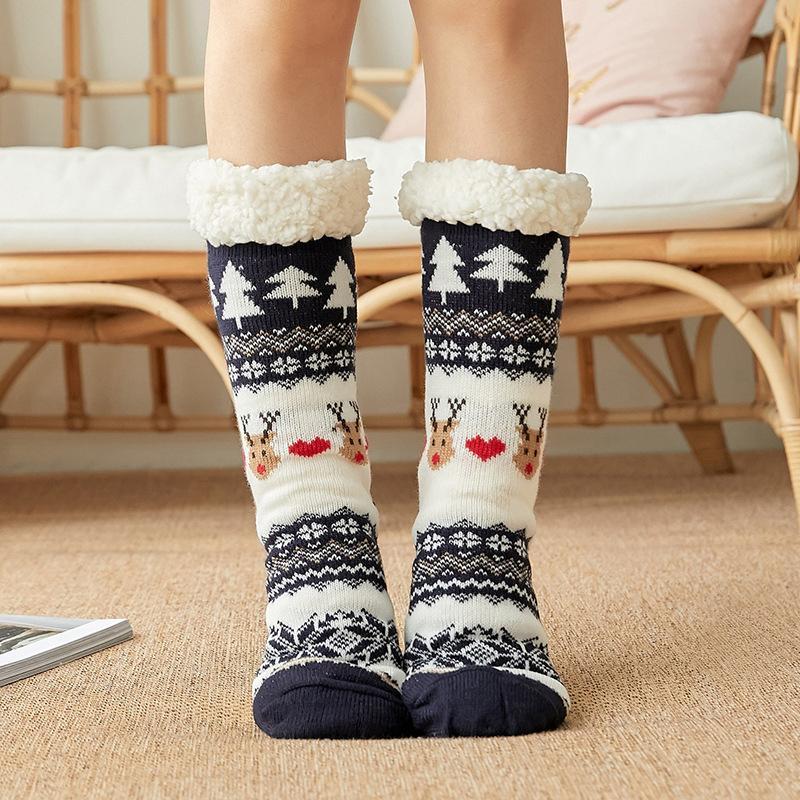 Avelena | Ultra-Plüsch Weiche Rutschfeste Socken, 1 Paar
