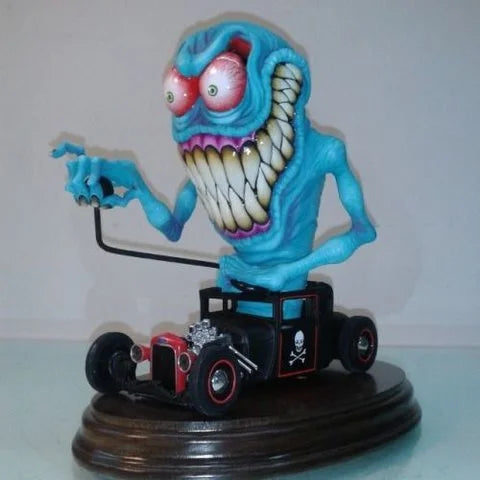 Avelena | Rat Fink Sammelmodell Spielzeug Halloween Dekoration