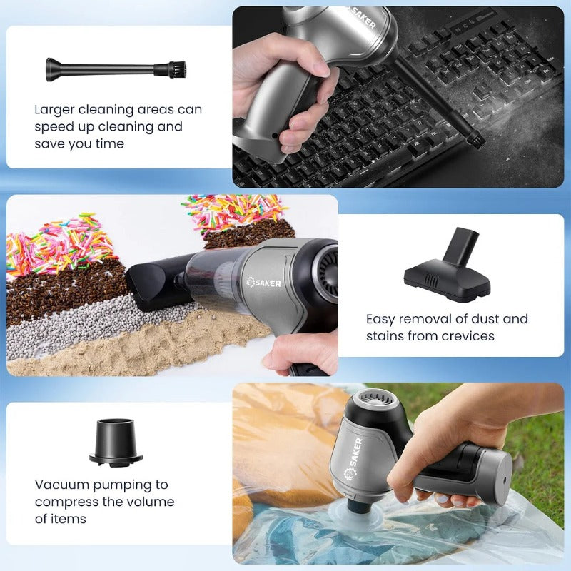 Avelena | Upgrade Mini 3 in 1 Staubsauger