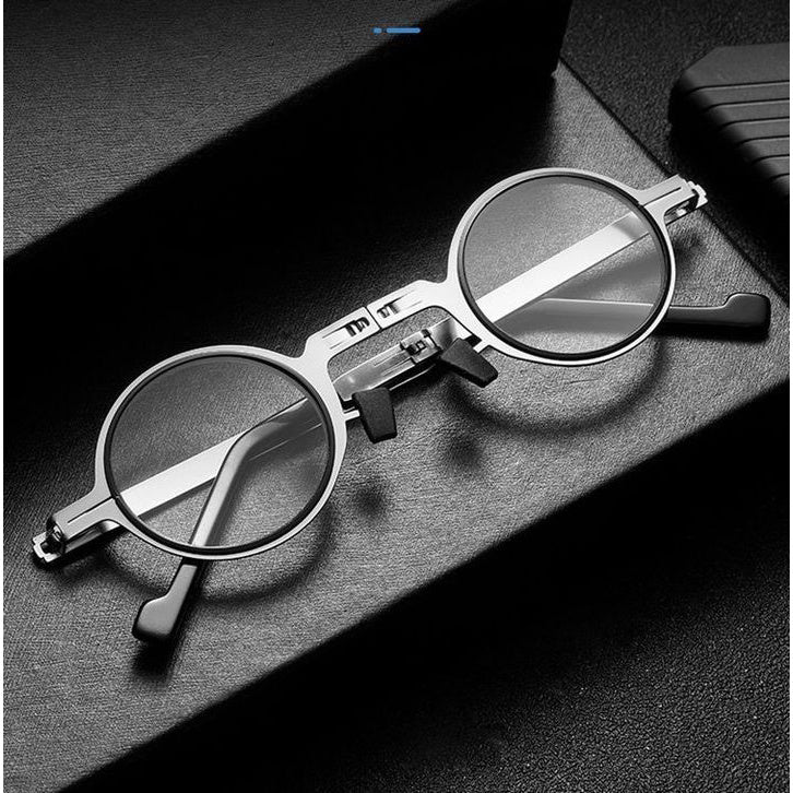 Avelena | Ultra leichtes Titanmaterial schraubenlose faltbare Lesebrille