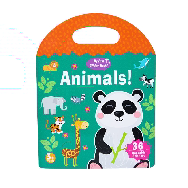 Avelena | Wiederverwendbares Stickerbuch - Kinder von Geräten fernhalten!