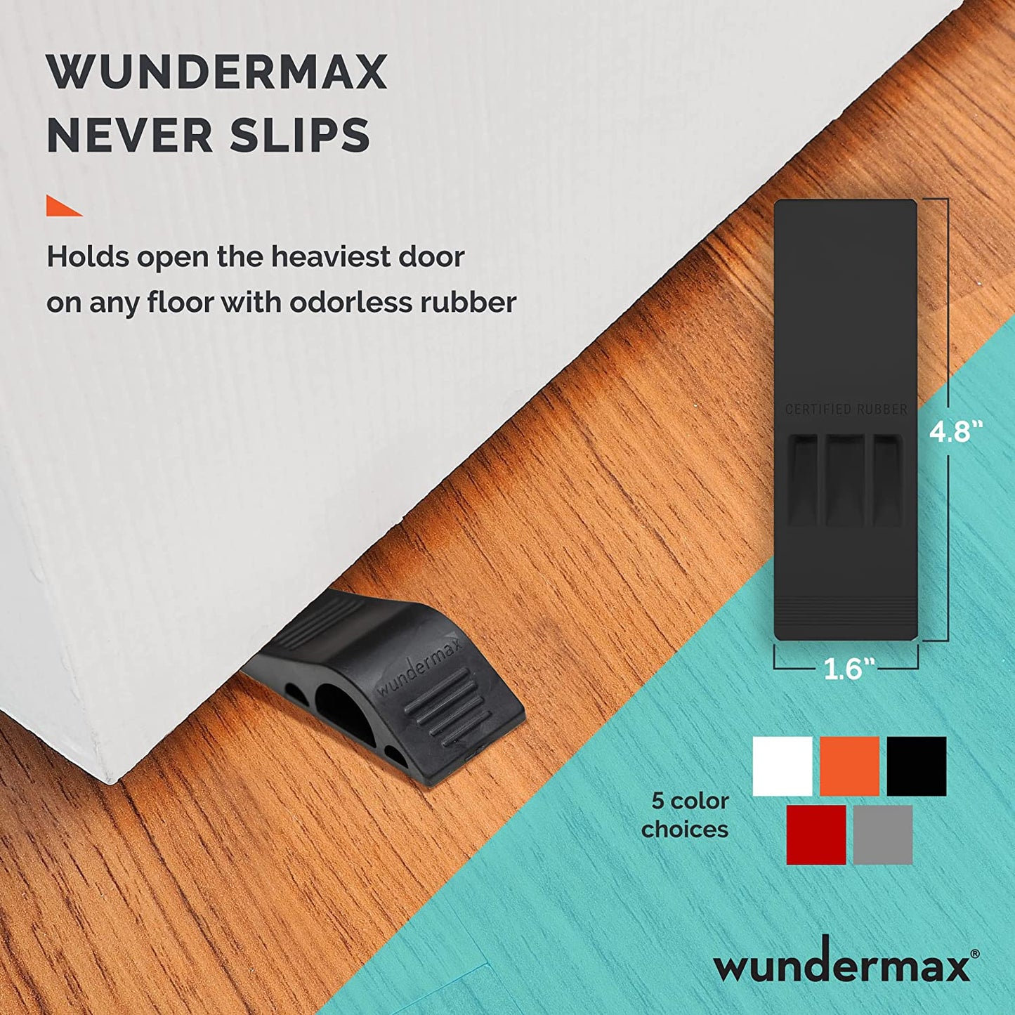 Avelena | 3-Pack: Wundermax Gummi Sicherheits-Türstopper