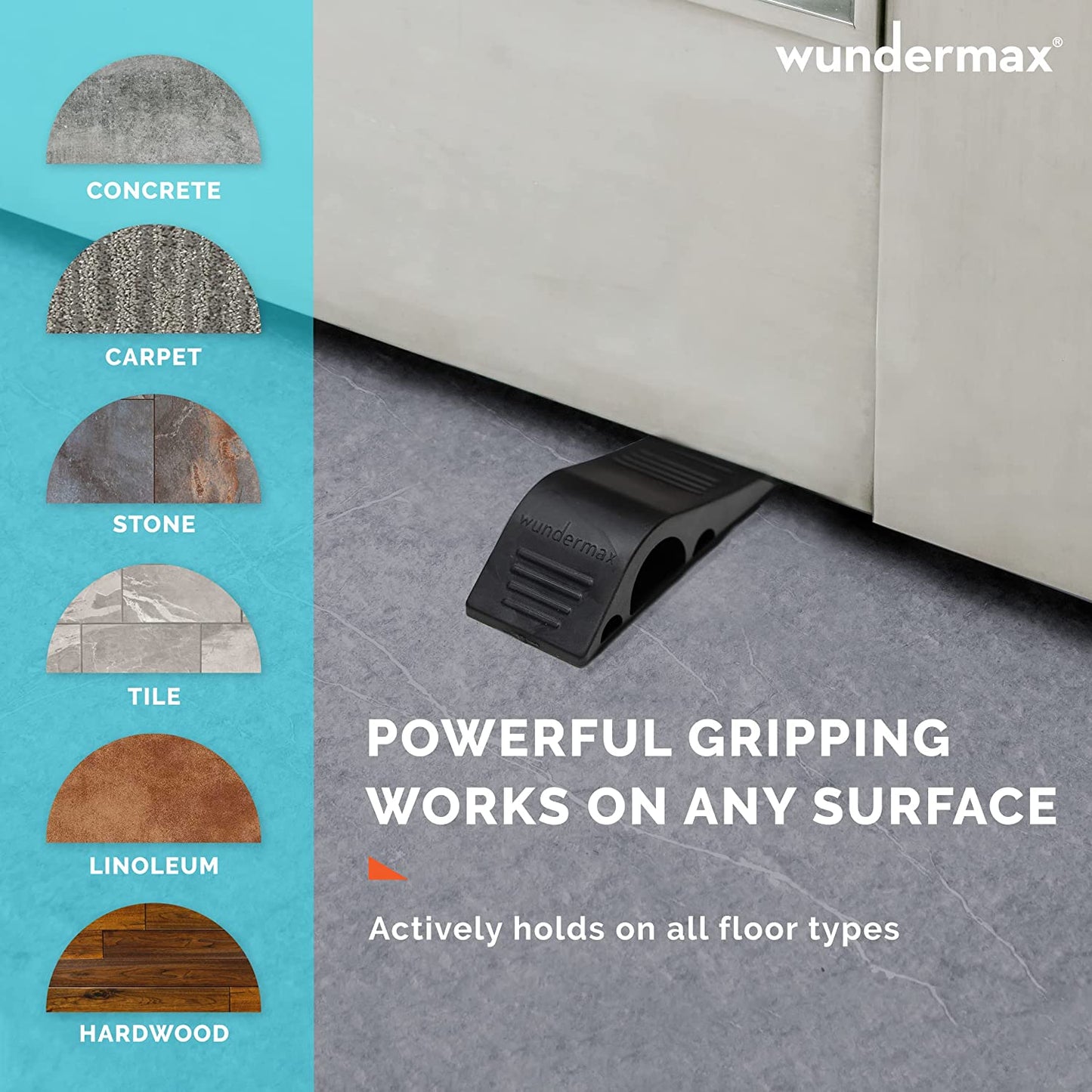 Avelena | 3-Pack: Wundermax Gummi Sicherheits-Türstopper
