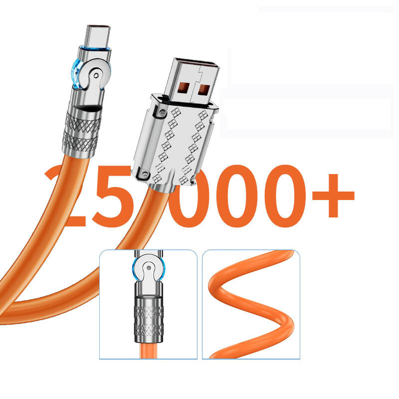 Avelena | 180° Anti-Break Schnelllade-Datenkabel (120W)