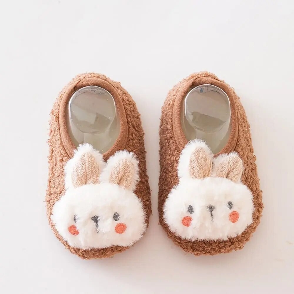 Avelena | Süße Fell Baby Sockenschuhe