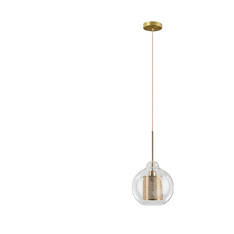 Avelena | UrbanBeam – Stilvolle Eisen- und Glas-Hängeleuchte