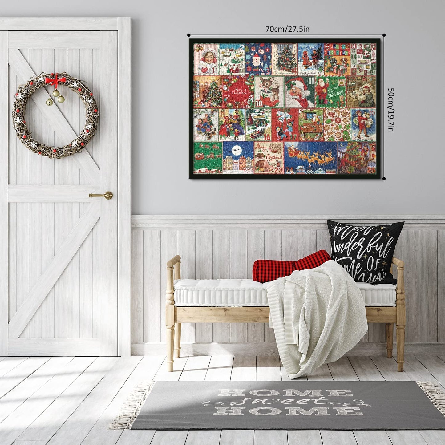 Avelena | Weihnachts-Adventskalender-Puzzle 1000teilig