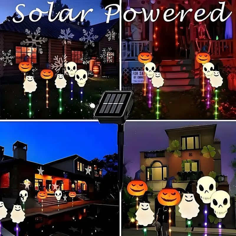 Avelena | 6 in 1 Halloween Solar Gartenlichter