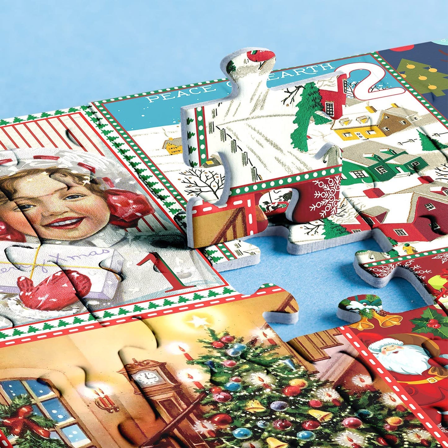 Avelena | Weihnachts-Adventskalender-Puzzle 1000 Teile