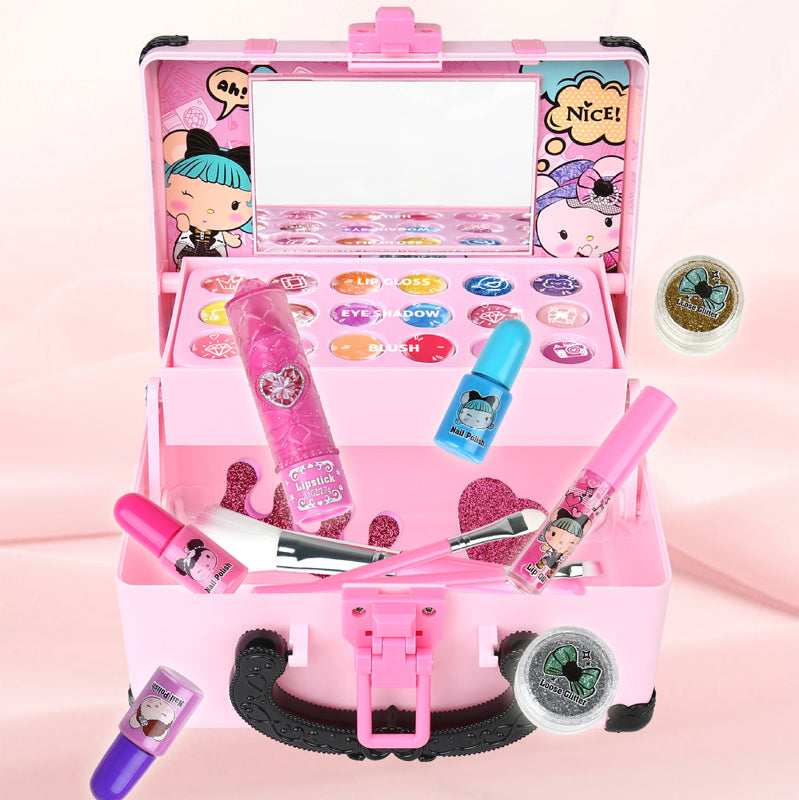 Avelena | Waschbares Make-up-Schönheitsset für Kinder