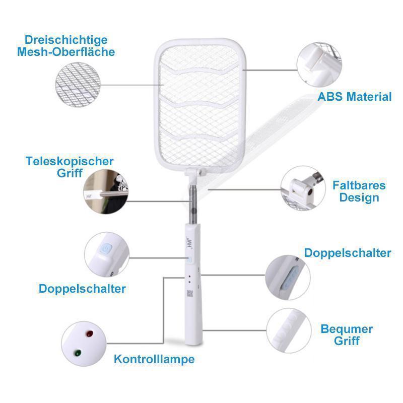 Avelena | Teleskopische elektrische Mückenklatsche