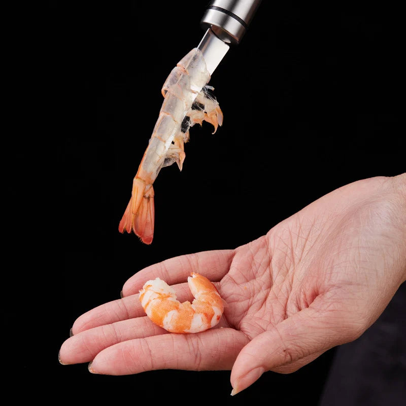 Avelena | 5 in 1 Multifunktionales Garnelenlinie Fischmaulmesser