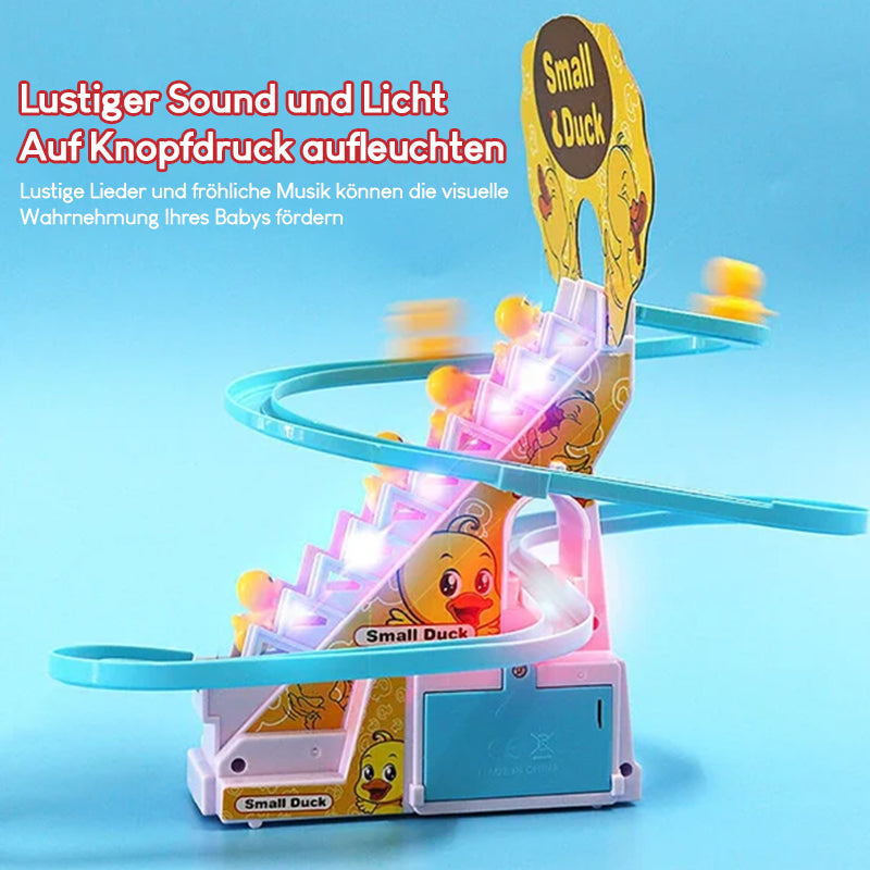 Avelena | 🌞Elektrische Enten Slide Track mit Licht und Musik🌞