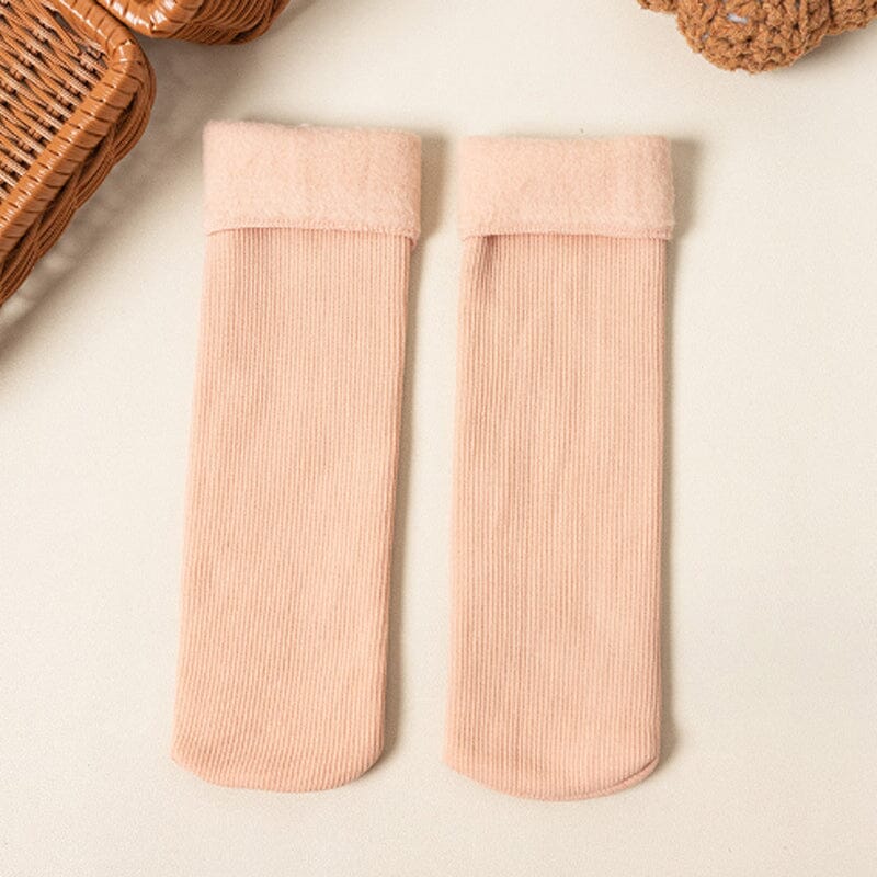 Avelena | Winterweiche Plüschbodensocken