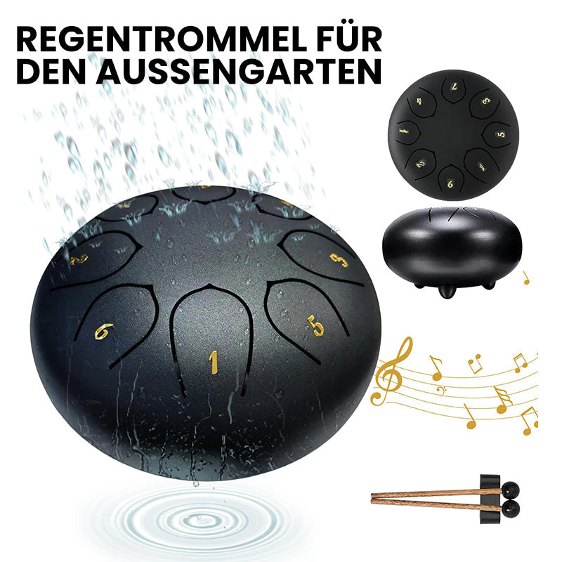 Avelena | Regentrommel als Garteninstrument