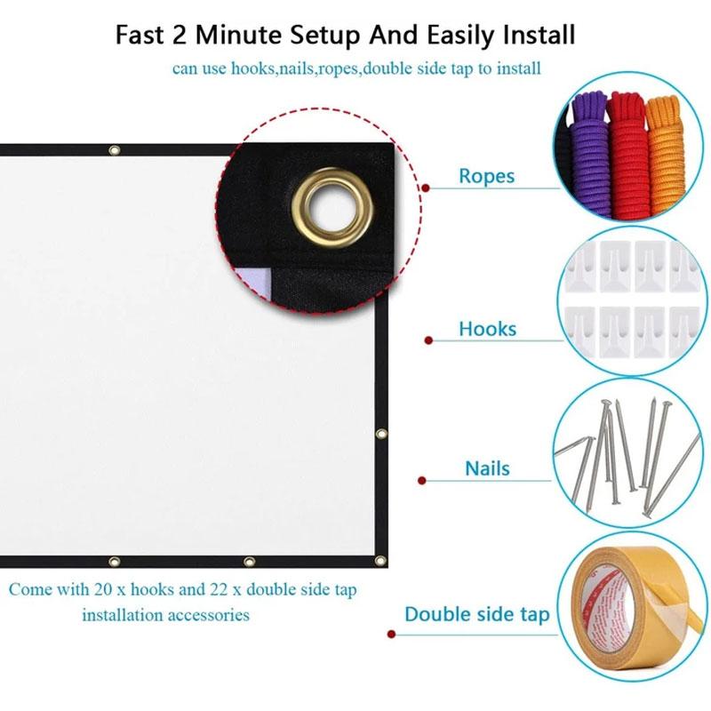 Avelena | 2020 NEW Portable Giant Outdoor Movie Screen