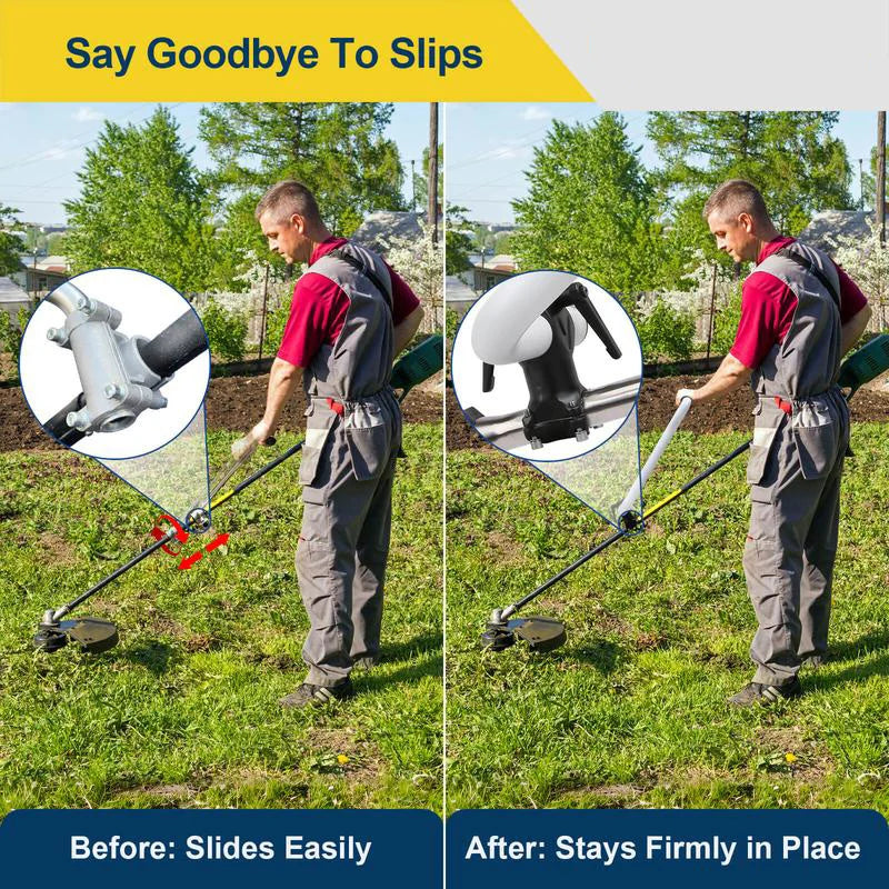 Avelena | Ergonomischer Unkrautvernichter Griff Verlängerung Unkrautwacker Trimmer Griff
