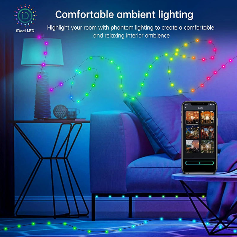 Avelena | Wi-Fi Bluetooth Smarte LED für Außenbereich