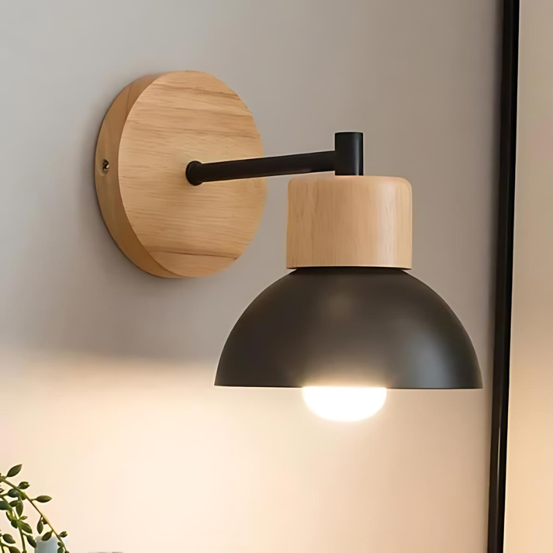 Avelena | Stylische Wandleuchte aus Holz für ein harmonisches Zuhause