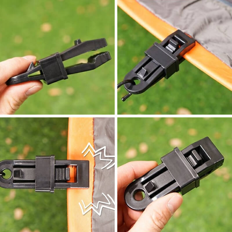 Avelena | Plastikclips für Zelt