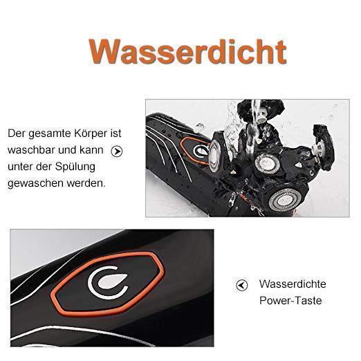 Avelena | 5 in 1 Männer wiederaufladbar 4D Rotary Rasierer