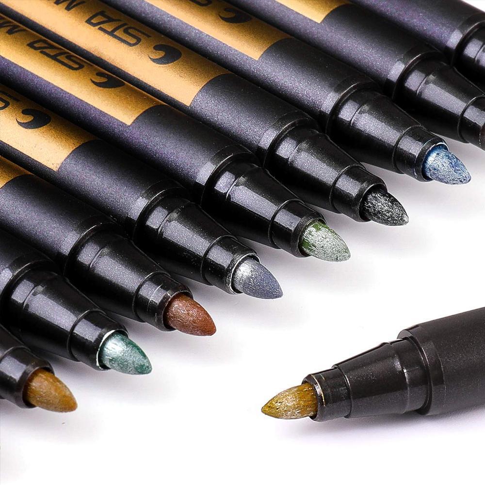 Avelena | Wasserdichte Paint Marker Stifte(Anzug mit 10 Farben)