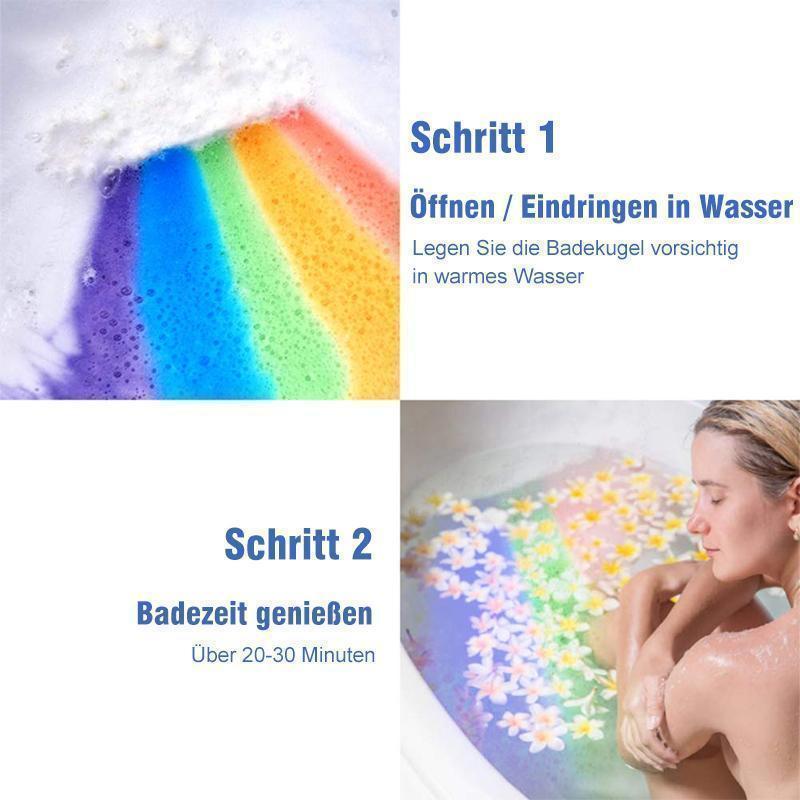 Avelena | Regenbogen-Badebombe