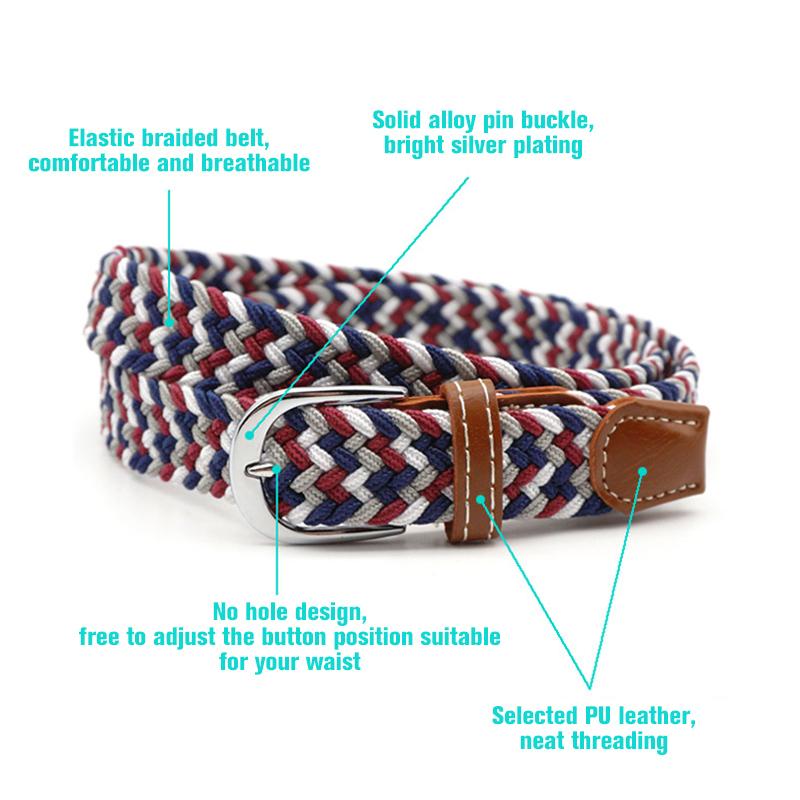 Avelena | Stretch geflochtener Gürtel