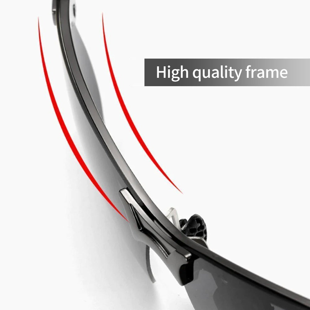 Avelena | Photochromatische Sonnenbrille mit blendfreien polarisierten Gläsern