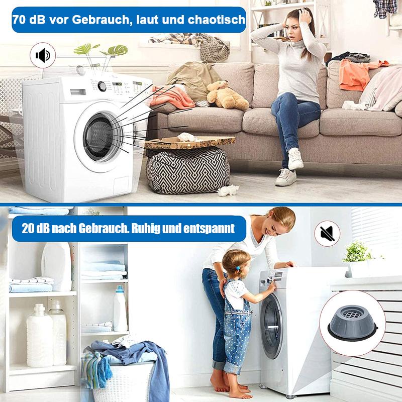 Avelena | Anti-Vibrations-Waschmaschinenunterstützung (4 Stück)