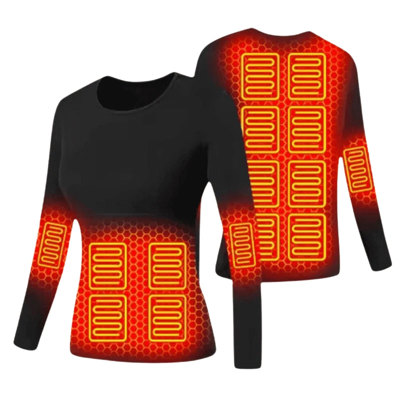 Avelena | Thermal Heated Top - Wärme Isoliermantel für Männer & Frauen