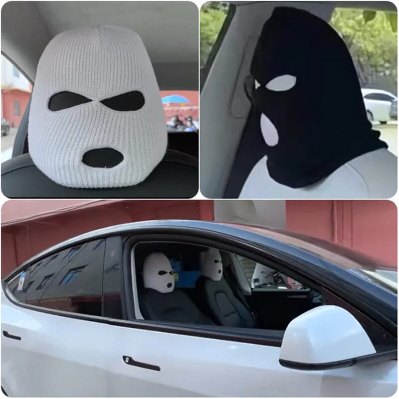 Avelena | Personalisierte lustige Mütze für Autositz Kopfstütze
