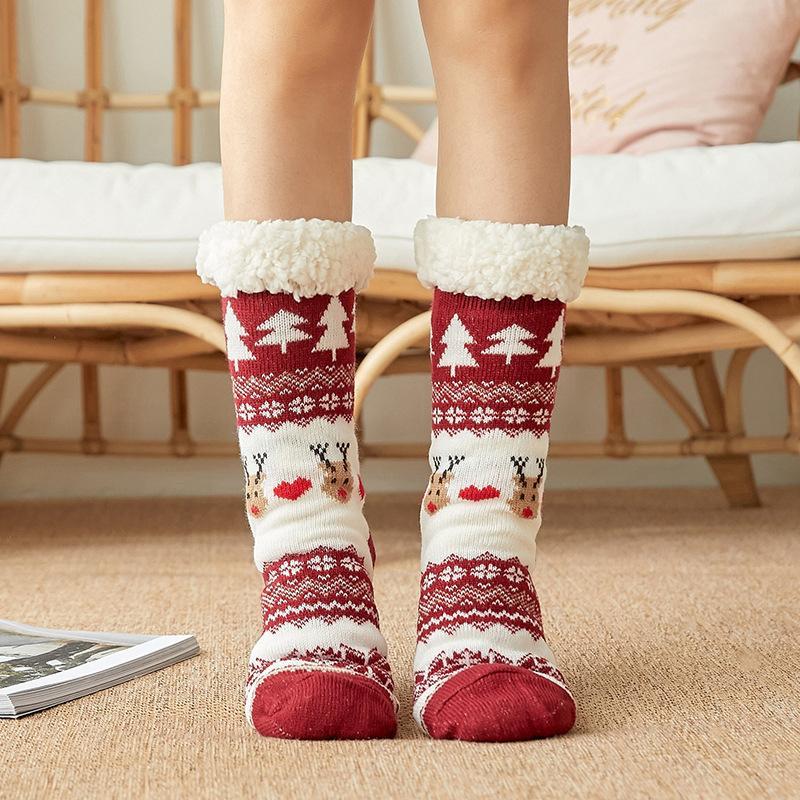 Avelena | Ultra-Plüsch Weiche Rutschfeste Socken, 1 Paar