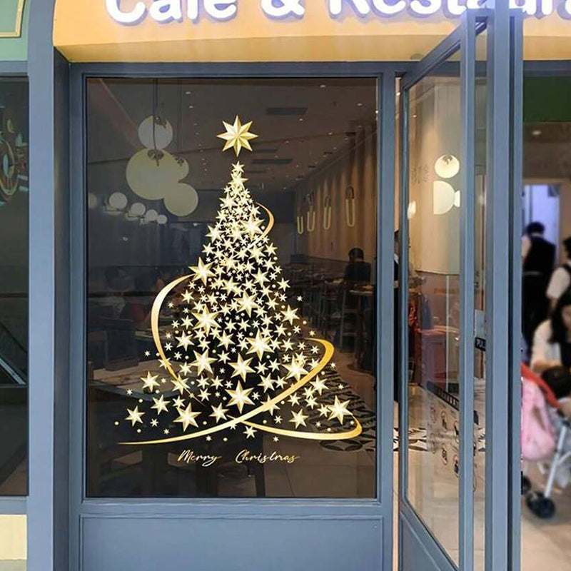 Avelena | Weihnachtsbaum-Fensteraufkleber